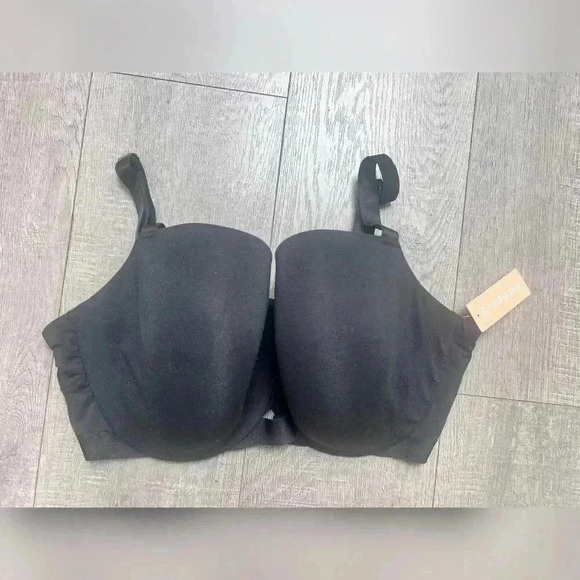 Thirdlove black 24/7 Classic T-shirt bra New With Tag Size 44E - Picture 1 of 3